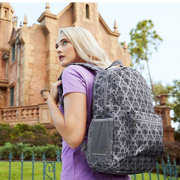 Disney Haunted Mansion Wallpaper Backpack - Picture 2 of 12